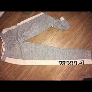 Size xs pink joggers new condition very stretchy material